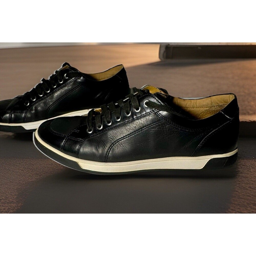 Cole Haan Air Quincy II Black Leather Sport Oxford Sneakers Mens 11.5